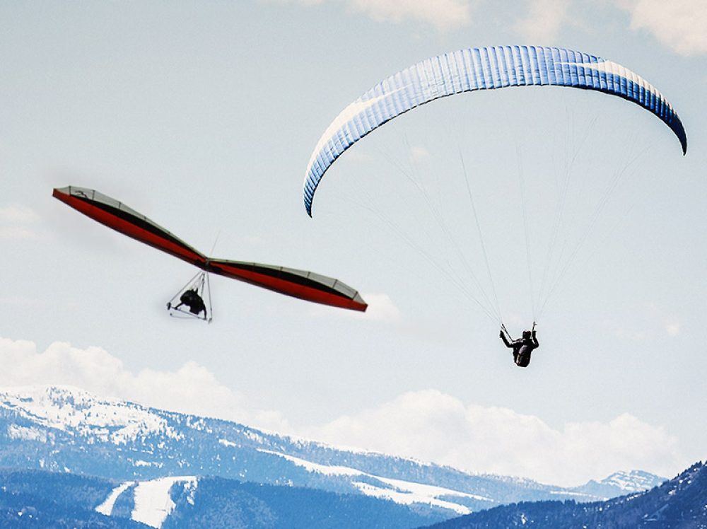 cheque cadeau deltaplane et parapente