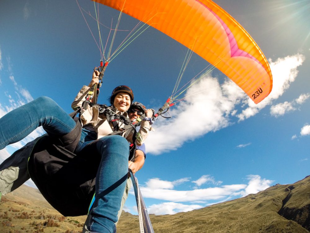 vol tandem parapente